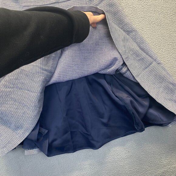 Theory Women's Dress Size 4 Mini Houndstooth Zipper,Lined - Picture 9 of 11